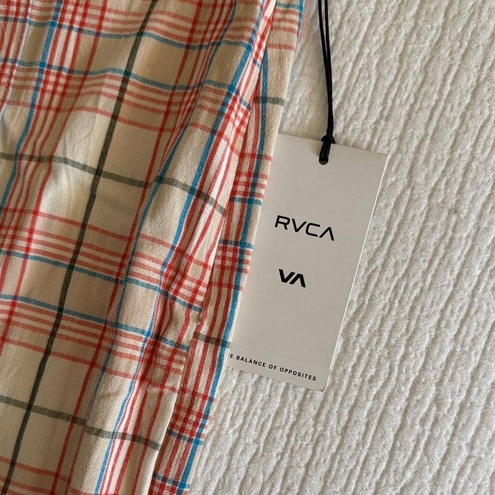RVCA Multicolor Plaid Trousers / 29 - Picture 2 of 10